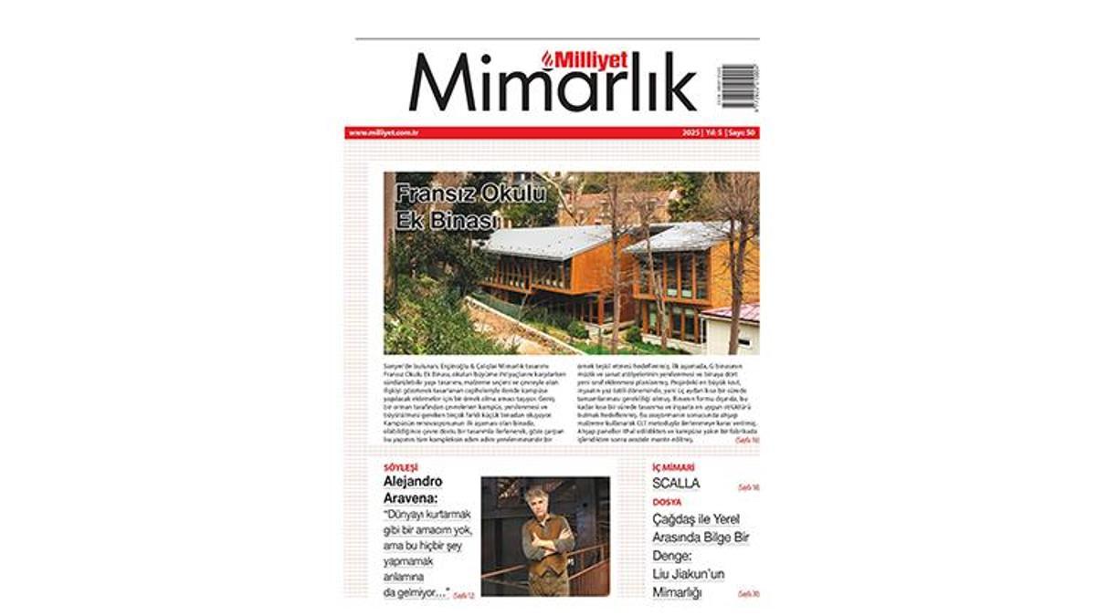 Milliyet Mimarlık Dergisi’nin 50. Sayısı Bu Pazar Bayilerde!
