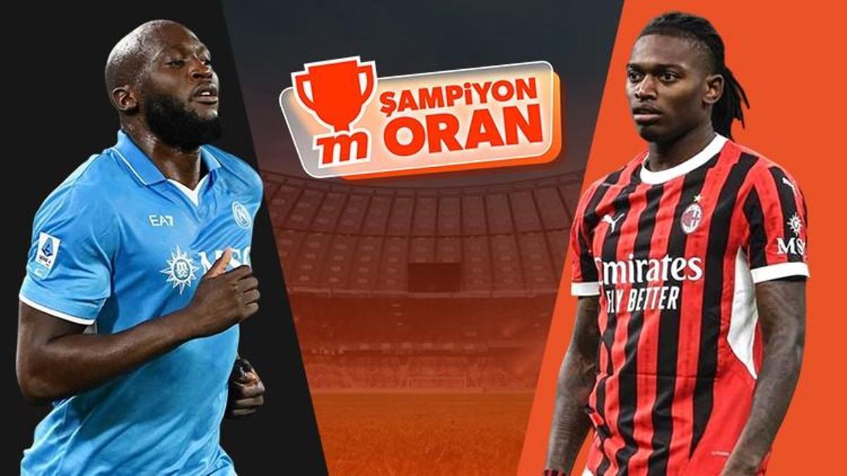 Napoli'nin Milan'ı konuk ettiği dev maçın heyecanı Şampiyon Oranlar ile Misli'de