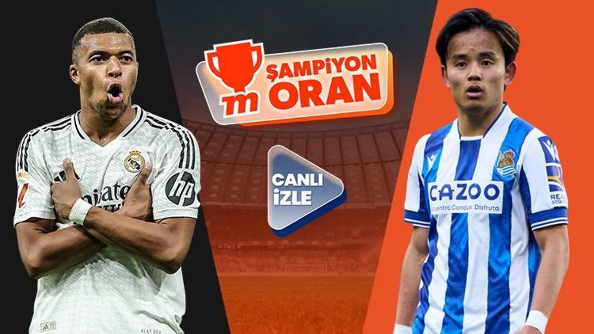 Kral Kupası’nda Real Madrid’in Real Sociedad’ı ağırlayacağı maçın heyecanı canlı yayın ve Şampiyon Oranlar ile Misli'de!