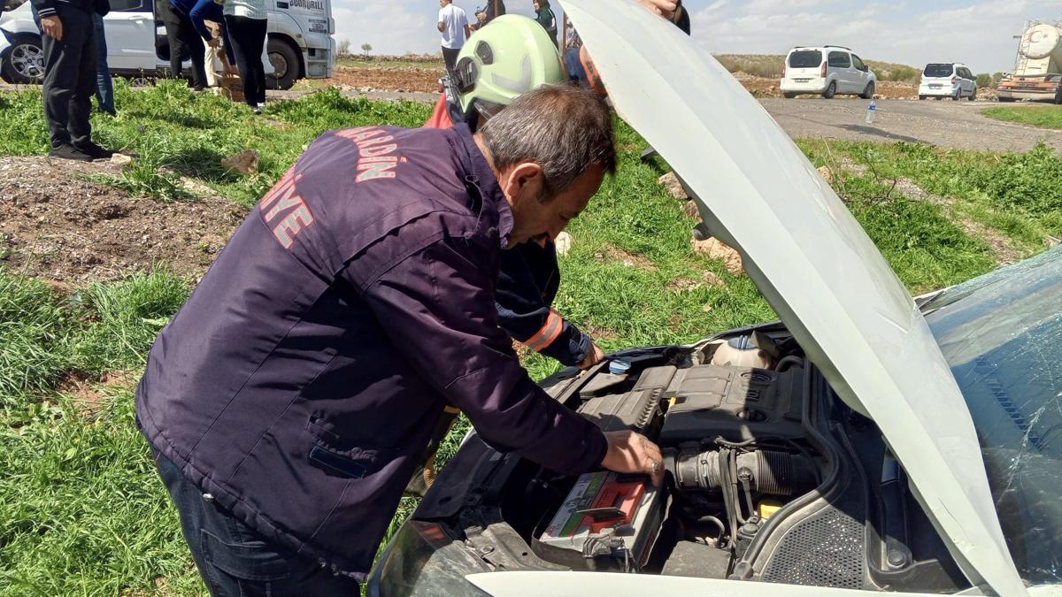 Mardin'de trafik kazası: 4 yaralı
