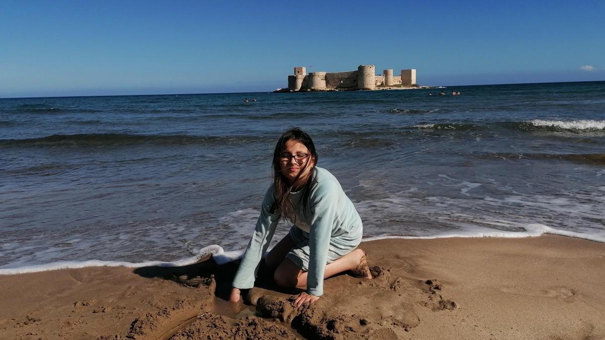 Mersin plajlarında yaz havası