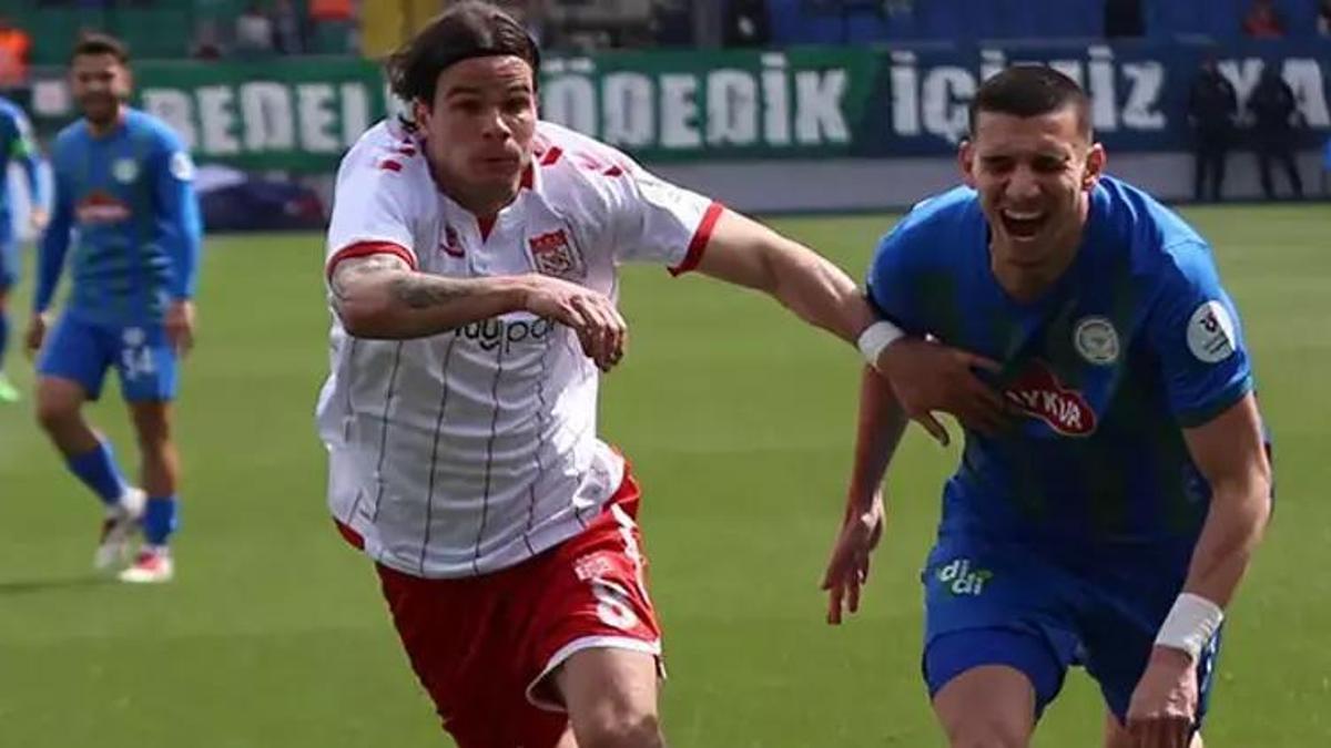 Rizespor, Sivasspor ile 1-1 berabere kaldı