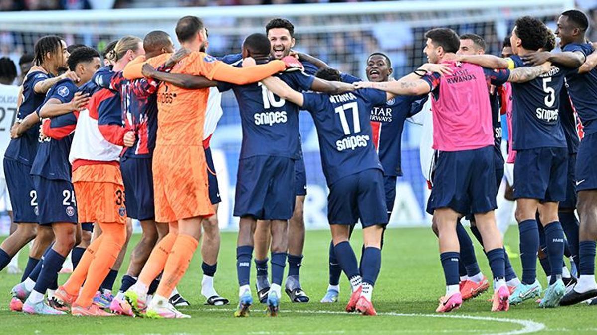 Paris Saint-Germain, bitime 6 hafta kala şampiyon oldu