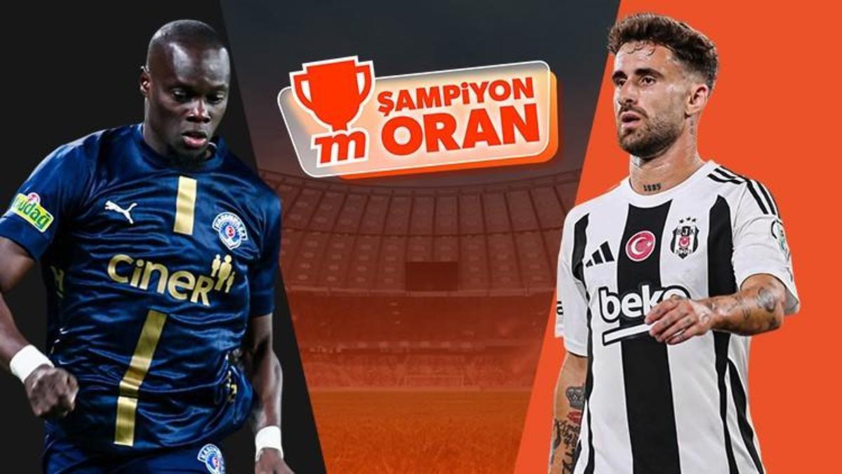 Beşiktaş, Kasımpaşa'ya konuk oluyor! Maçın heyecanı Şampiyon Oranlar ile Misli'de
