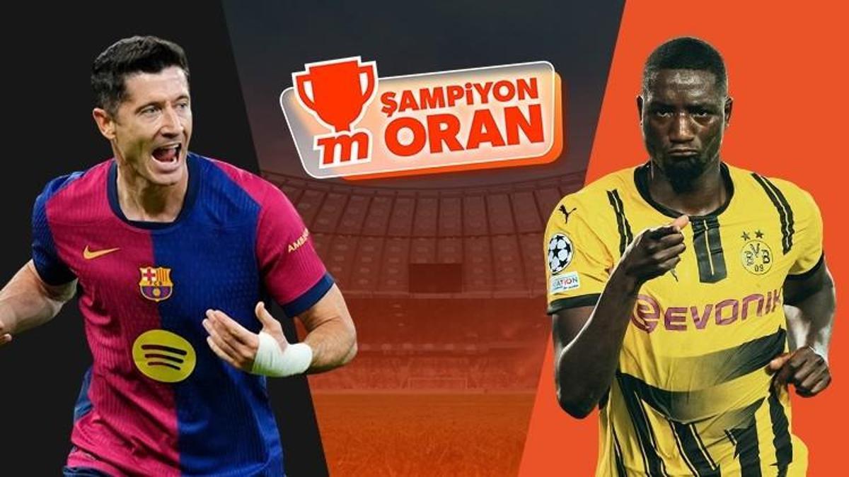 Şampiyonlar Ligi’nde Barcelona’nın konuğu Borussia Dortmund! Maçın heyecanı Şampiyon Oranlar ile Misli'de