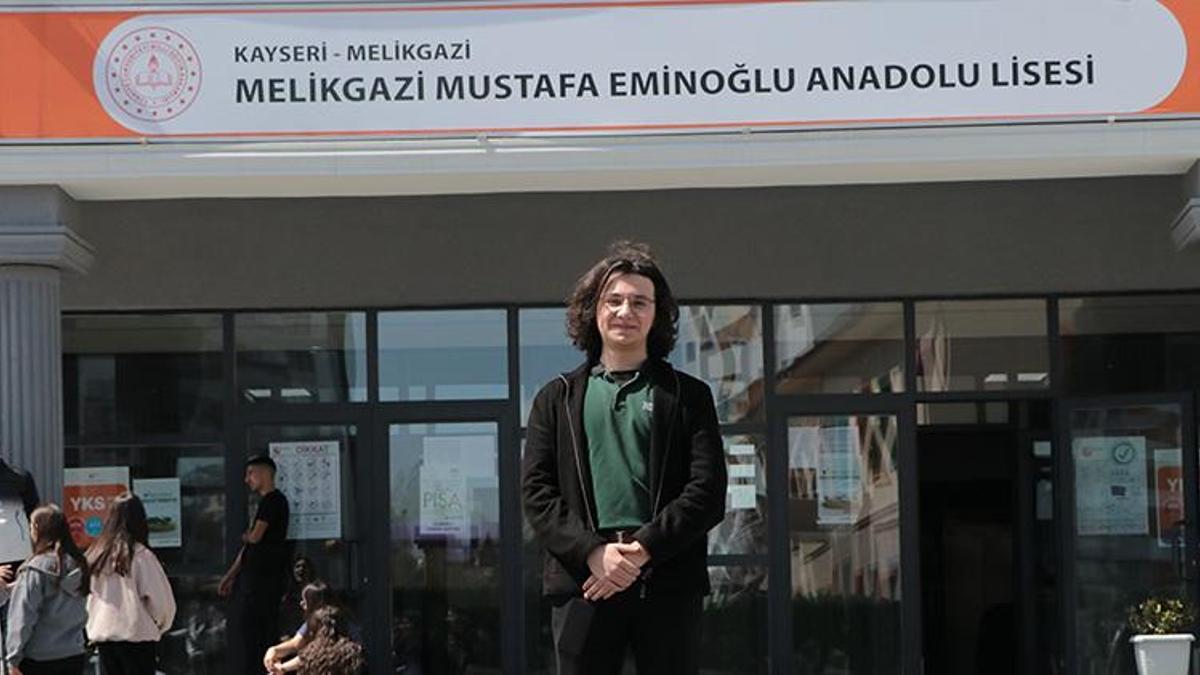 Liseli öğrenci dedesinden etkilenerek icat yaptı! Kayseri'den Amerika'ya gidiyor