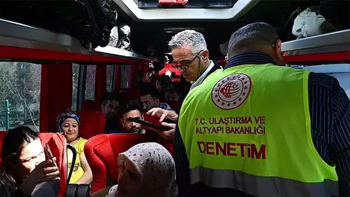 Bayramda korsan taşımacılığa 37,4 milyon lira ceza!
