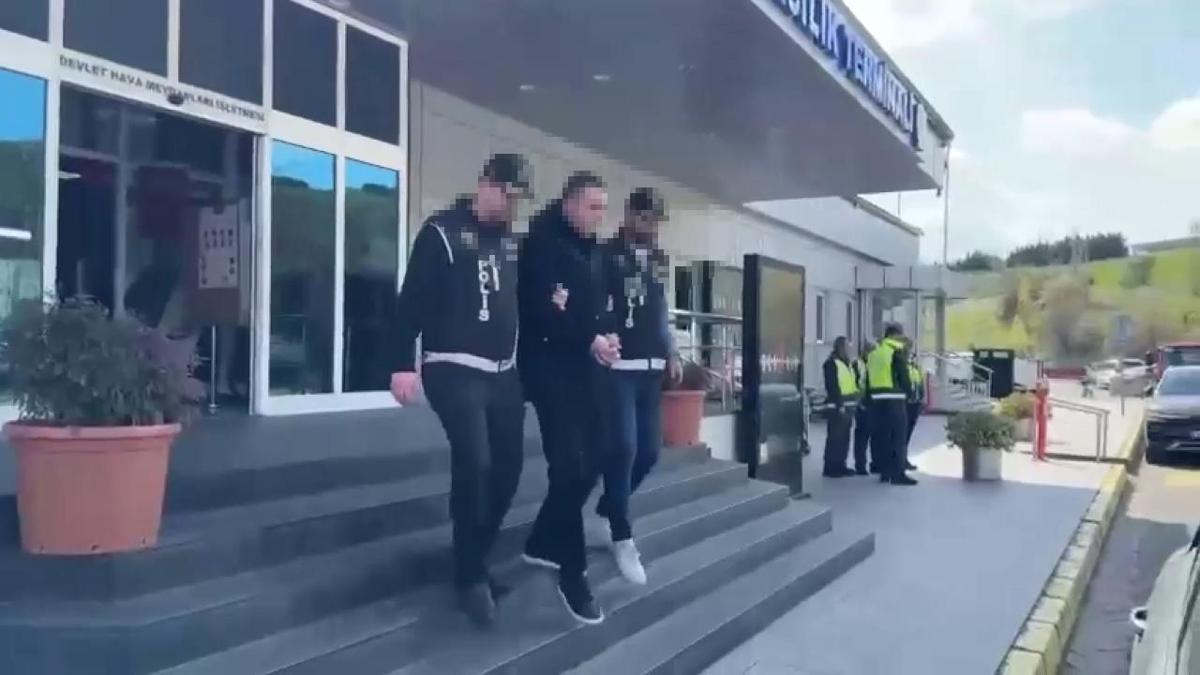 Sarallar suç örgütü lideri Atatürk Havalimanı'nda yakalandı