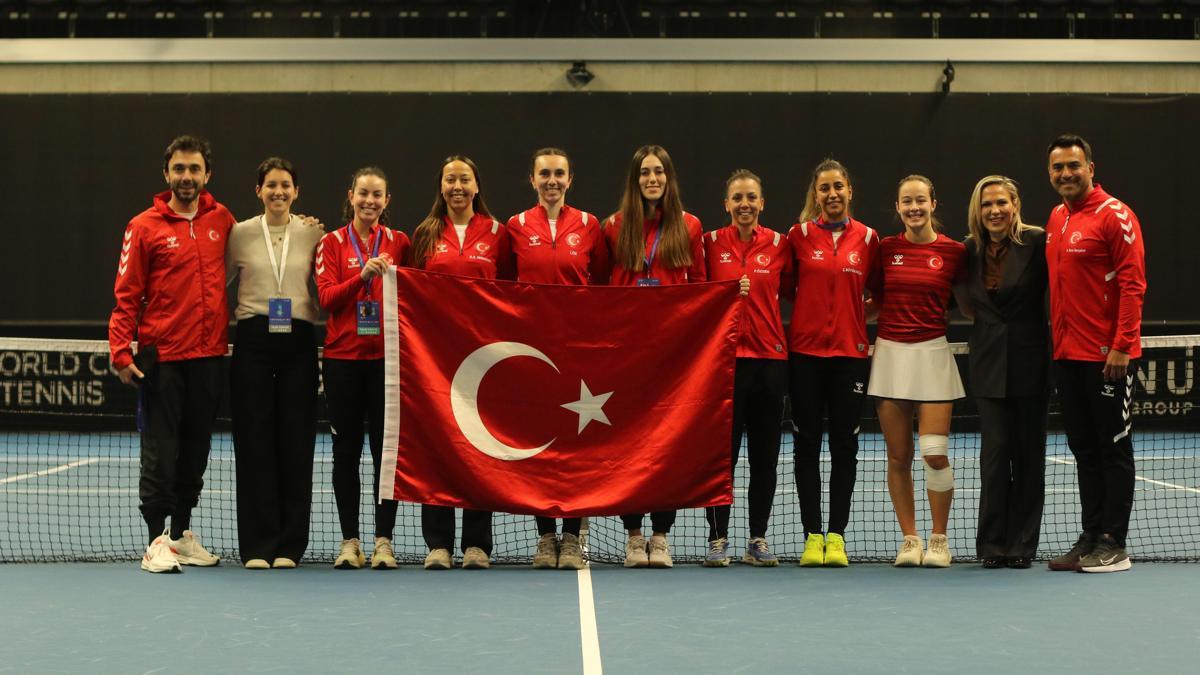 A Milli Kadın Tenis Takımı Fransa’yı 2-1 mağlup etti