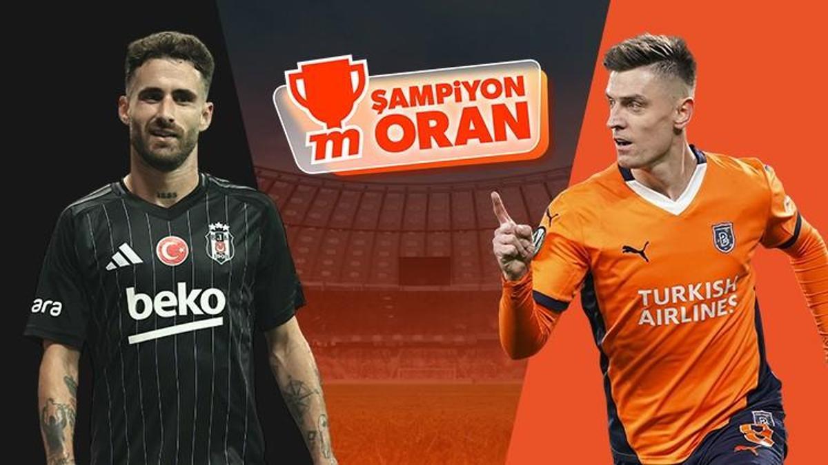 Beşiktaş, Başakşehir'i konuk ediyor! Maçın heyecanı Şampiyon Oranlar ile Misli'de