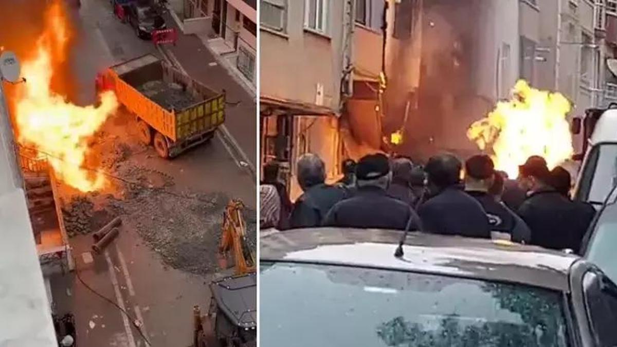 İstanbul'da doğal gaz patlaması! 2 işçi yaralandı, 2 bina zarar gördü
