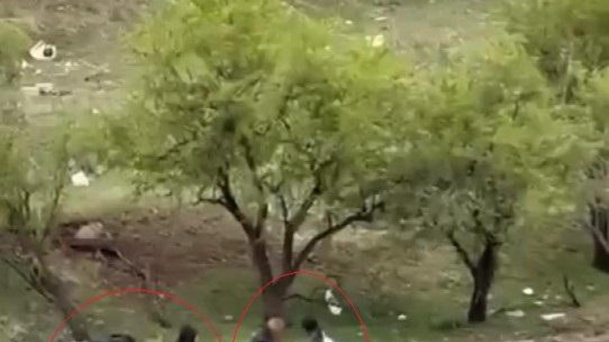Elazığ’da genç kızların kavgası kamerada