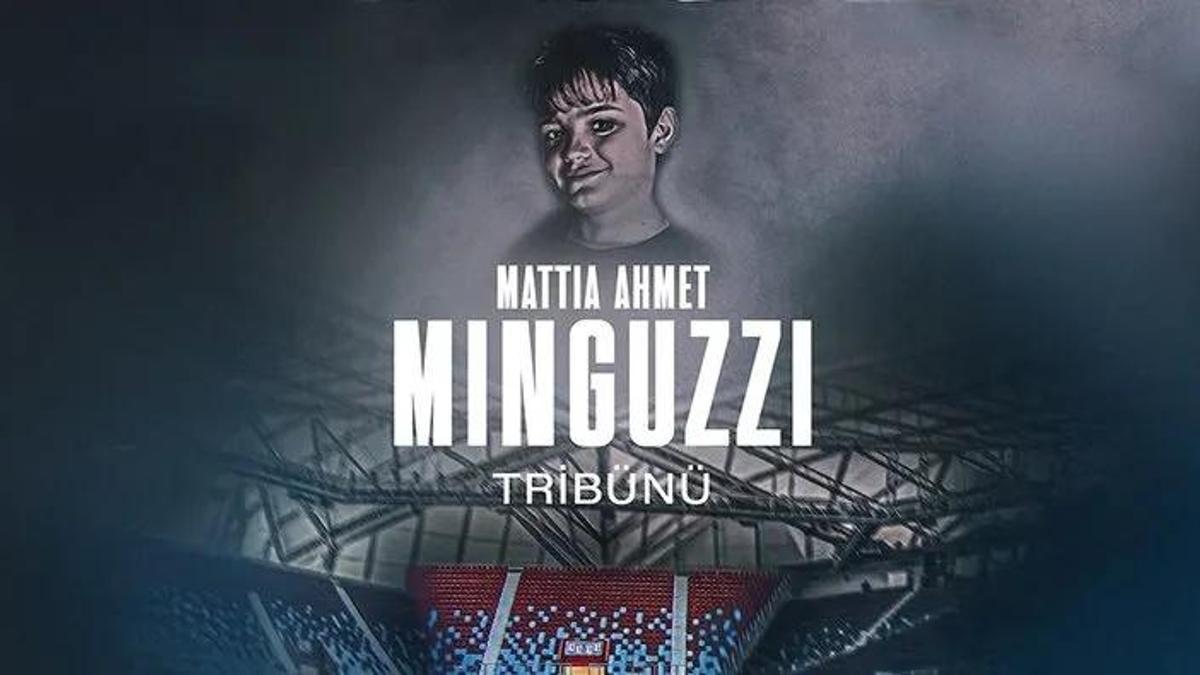 Trabzonspor’dan Mattia Ahmet Minguzzi için anlamlı hareket!