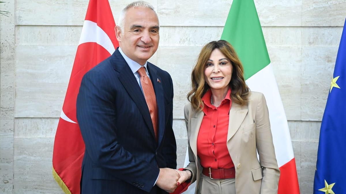 Bakan Ersoy, İtalya'da temaslarda bulundu