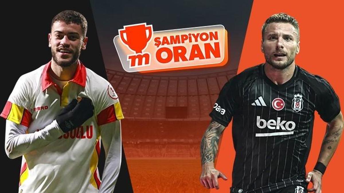 Beşiktaş’ın Göztepe’ye konuk olacağı maçın heyecanı Şampiyon Oranlar ile Misli’de