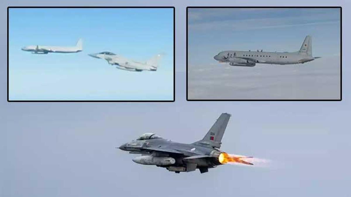 NATO hava sahasında alarm: İngiliz ve Rus uçakları karşı karşıya!