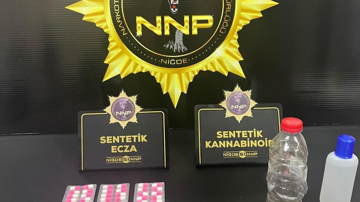 Niğde'de uyuşturucu operasyonunda 4 tutuklama