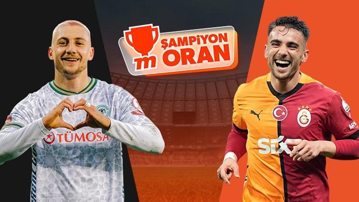 Galatasaray, yarı finalde Konyaspor'a konuk oluyor! Maçın heyecanı Şampiyon Oranlar ile Misli'de