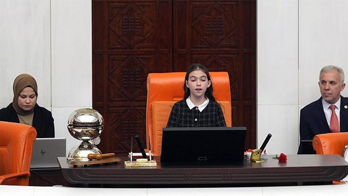 Meclis'te 23 Nisan özel oturumu! TBMM'yi çocuklar yönetti