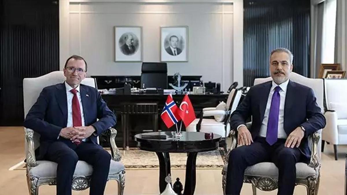 Dışişleri Bakanı Hakan Fidan, Norveçli mevkidaşı ile görüştü