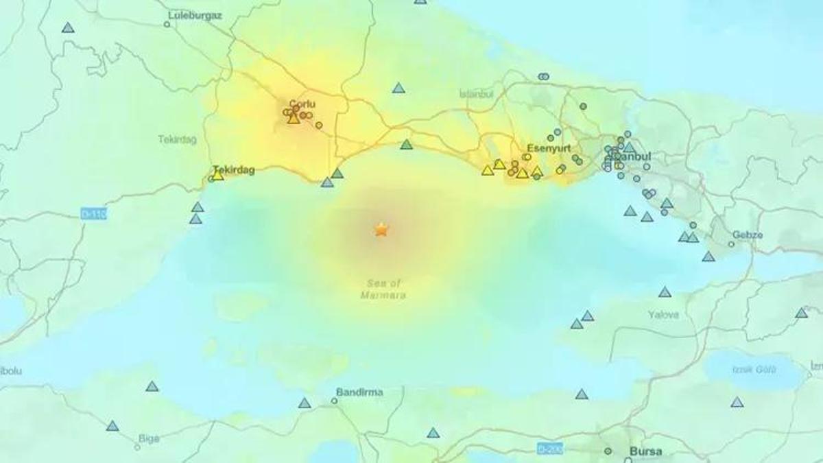 Depremi hangi ilçe ne kadar hissetti? ABD'li kurum verilerle açıkladı