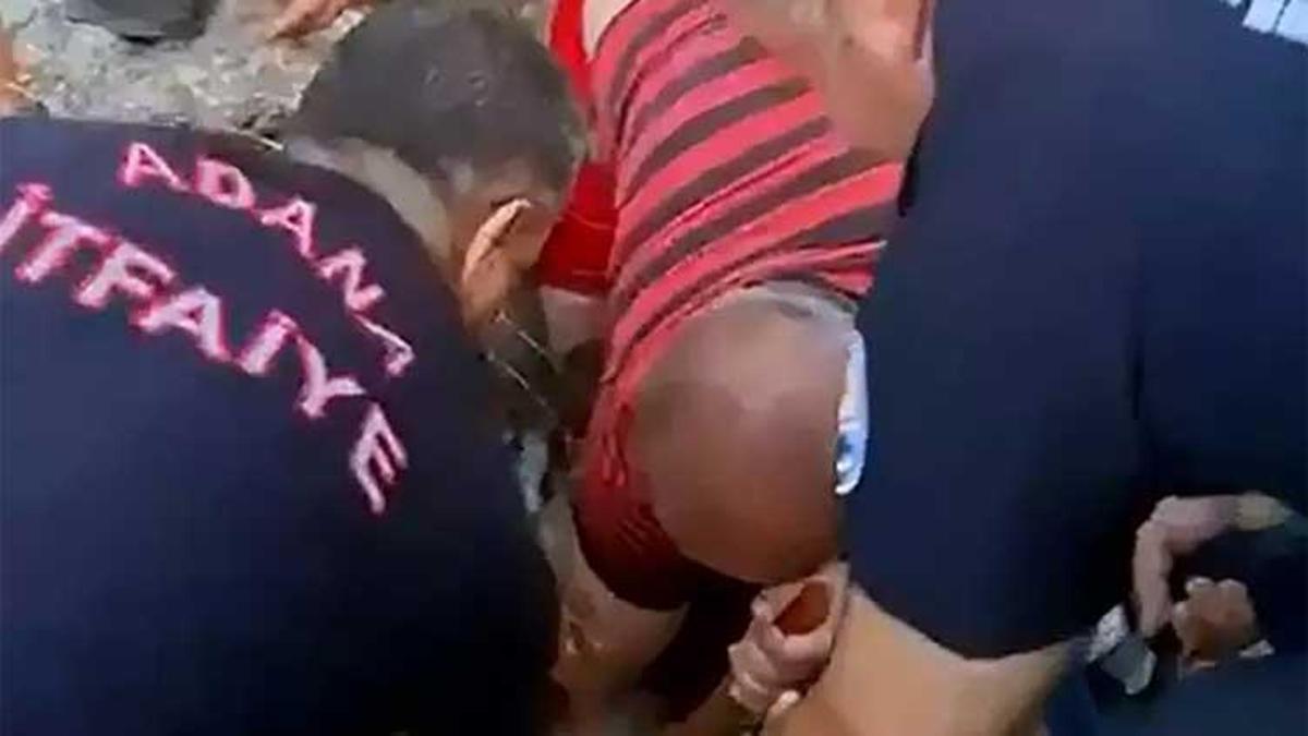 Derede gördüğü şeye uzattı, hayatının şokunu yaşadı!