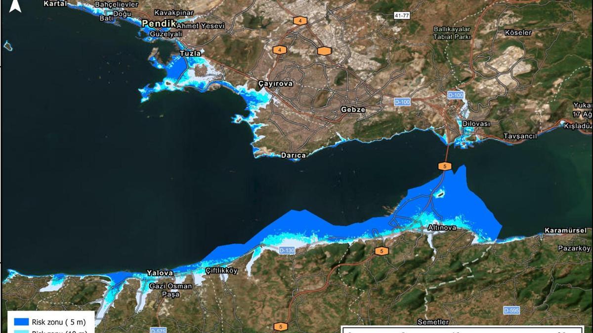 İstanbul ve Marmara kıyılarındaki tsunami risk alanları belirlendi