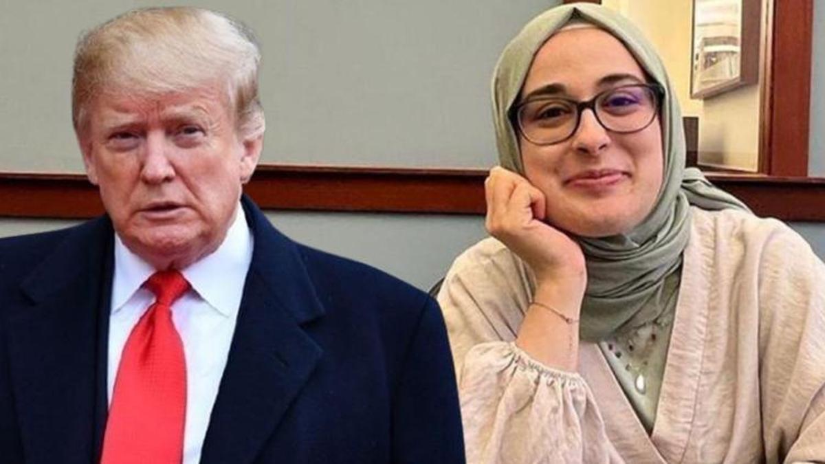 ABD Başkanı Trump'tan Rümeysa Öztürk açıklaması