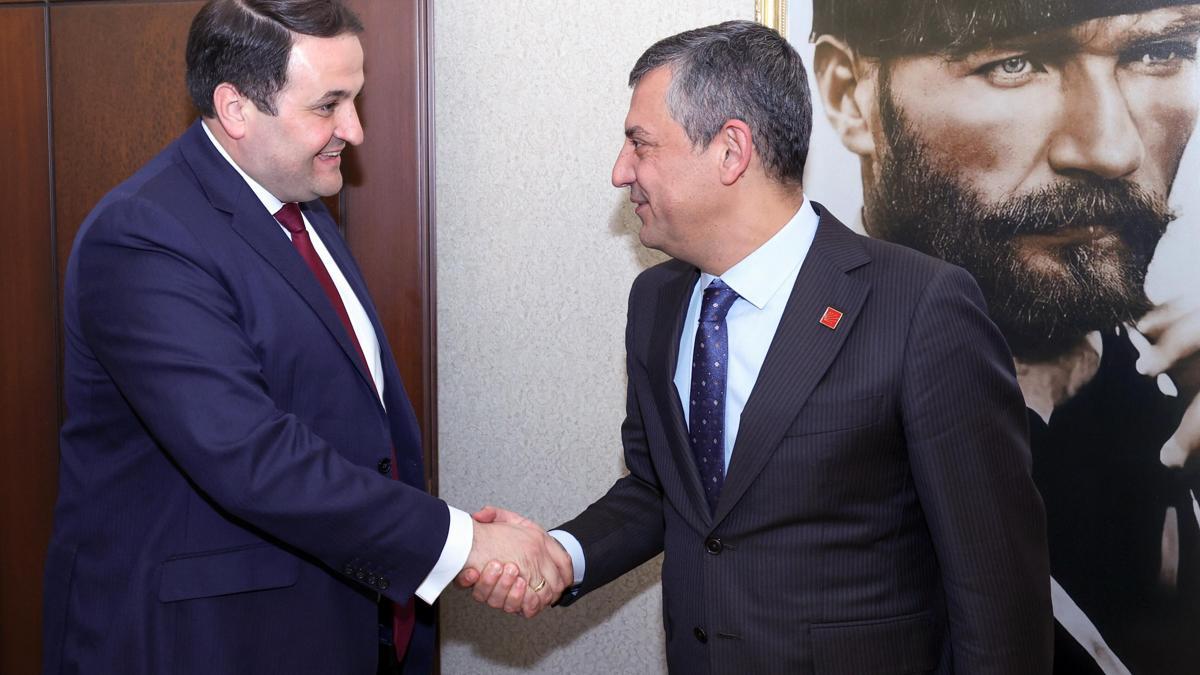 Özgür Özel, Alman Bakan Liminski ile bir araya geldi
