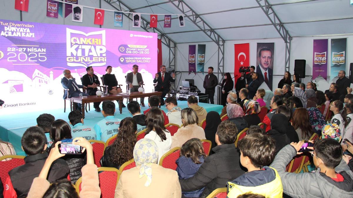Milli atıcılar, Çankırı Kitap Günleri'nde gençlerle buluştu