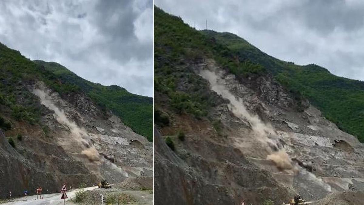 Mucize kurtuluş! Kameralara yansıdı