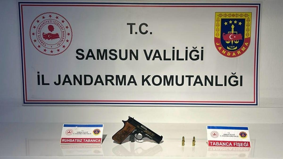 Samsun’da silahla darbettiği kişiyi kaçırmaya çalışan zanlı yakalandı