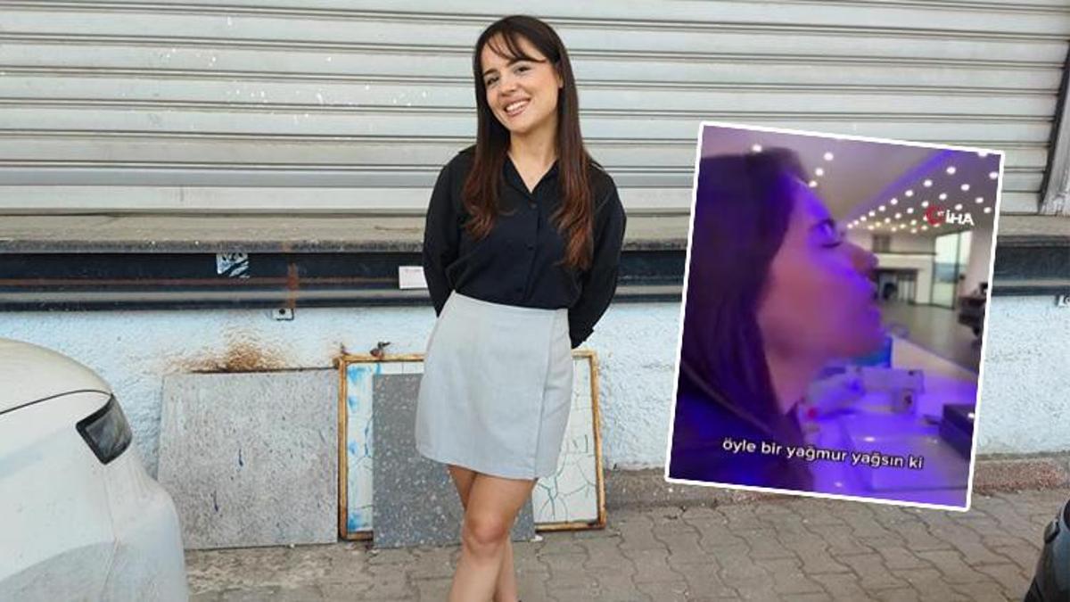 Yağmur videosundan sonra herkes onu konuşuyor! Adanalı genç kadın o anları anlattı
