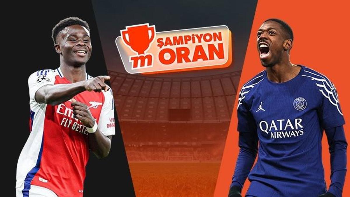Devler Ligi’nde Arsenal ile PSG karşılaşıyor! Kritik maçın heyecanı Şampiyon Oranlar ile Misli’de