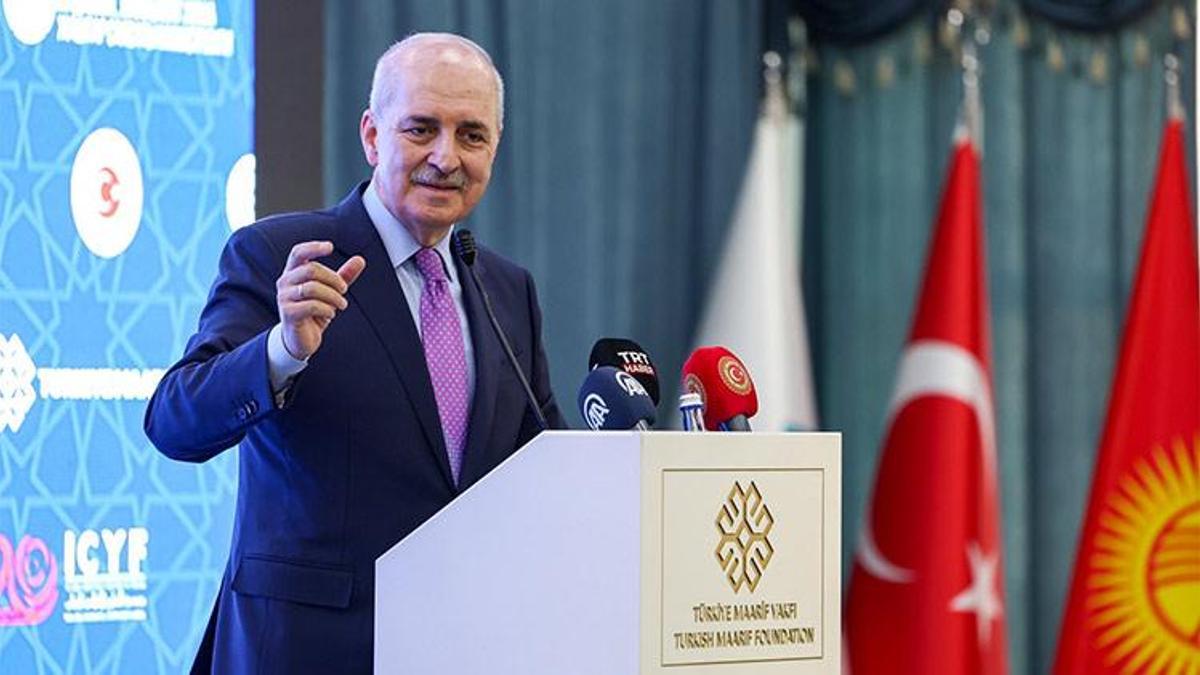 TBMM Başkanı Numan Kurtulmuş, Bişkek’te 'İslam İşbirliği Gençlik Forumu Konferansı’nda konuştu