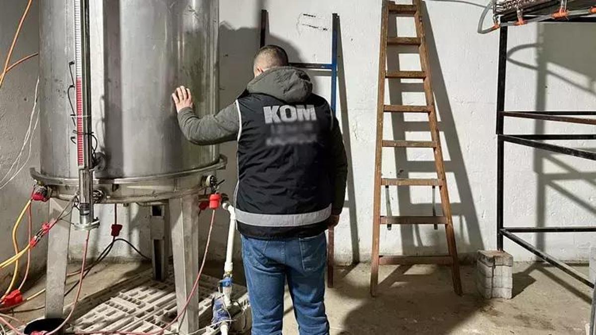 Türkiye tarihinin en büyük sahte alkol operasyonu