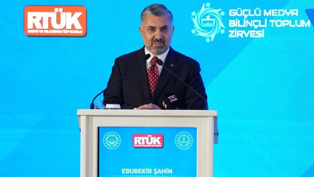 RTÜK Başkanı Ebubekir Şahin: Sokak röportajları hakkında çalışma başlattık