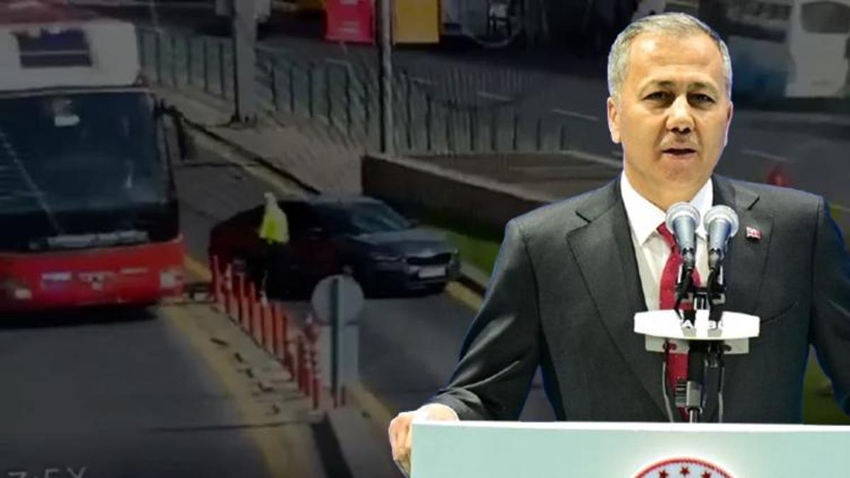 Bakan Yerlikaya: Polisimize araçla saldırmak, kamu düzenine yapılmış bir tehdittir
