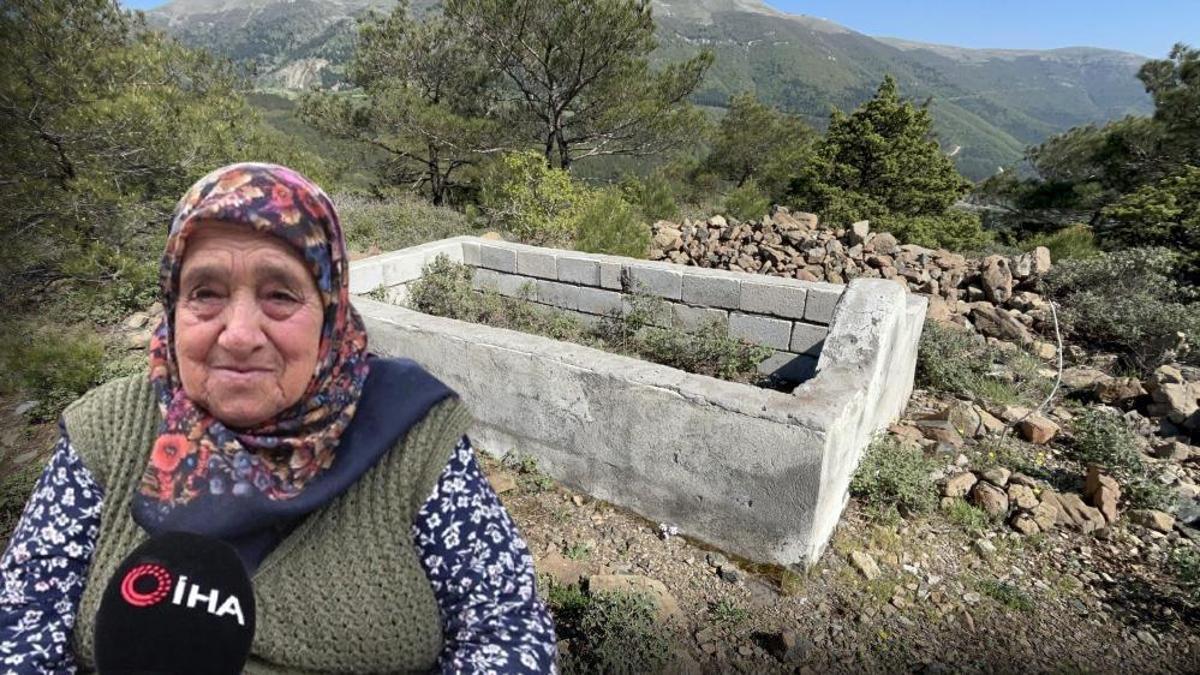 Kimin olduğu bilinmiyor! Kentin zirvesindeki yalnız mezar sırrını koruyor