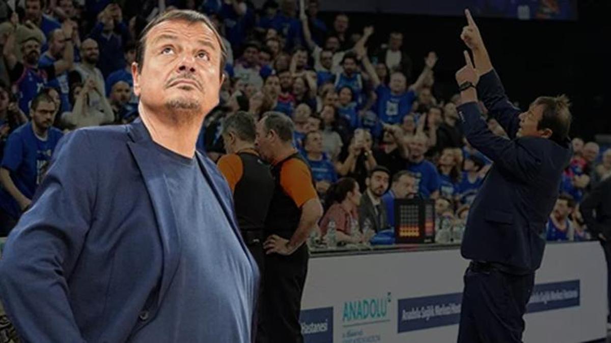 Ergin Ataman olay oldu! Anadolu Efesliler ile kapıştı, bir anda terk etti