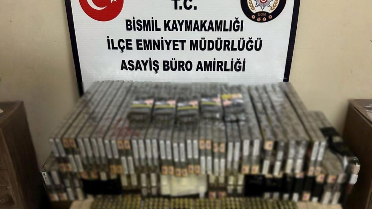 Diyarbakır’da kaçakçılık operasyonunda 1 gözaltı