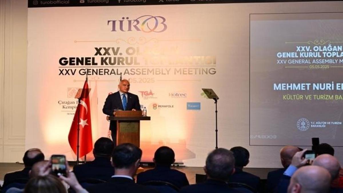 Kültür ve Turizm Bakanı Mehmet Nuri Ersoy: ‘‘Temel amacımız, turizmi 81 ile ve yılın 12 ayına yaymak’’