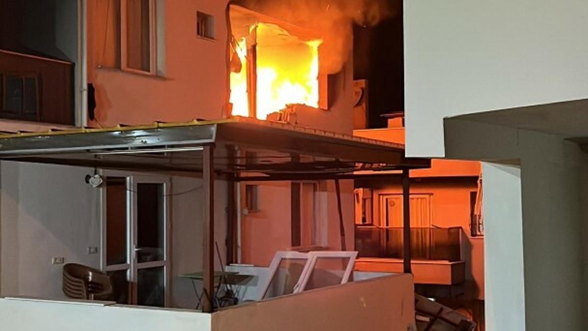 Aydın’da bir evin mutfağında patlamanın ardından yangın çıktı: 1 yaralı