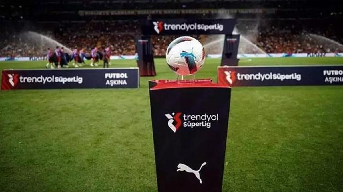 Trendyol Süper Lig'de 36. hafta programı açıklandı!