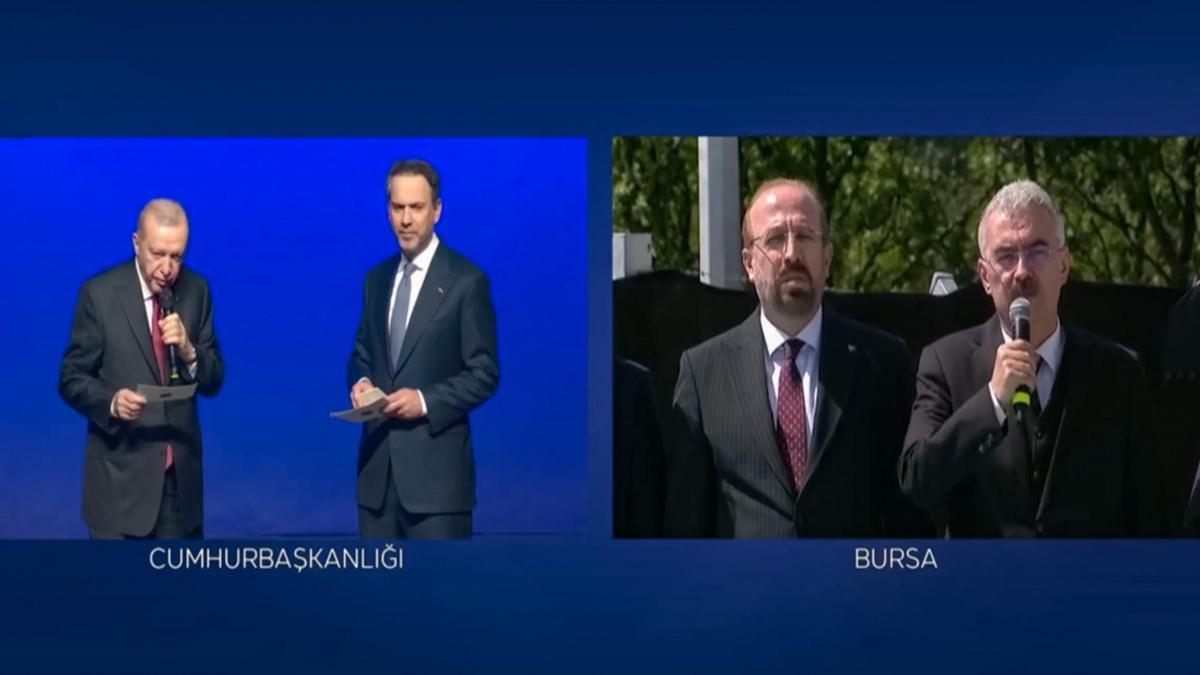 Cumhurbaşkanı Erdoğan bağlandı! Atares-2 RES açıldı