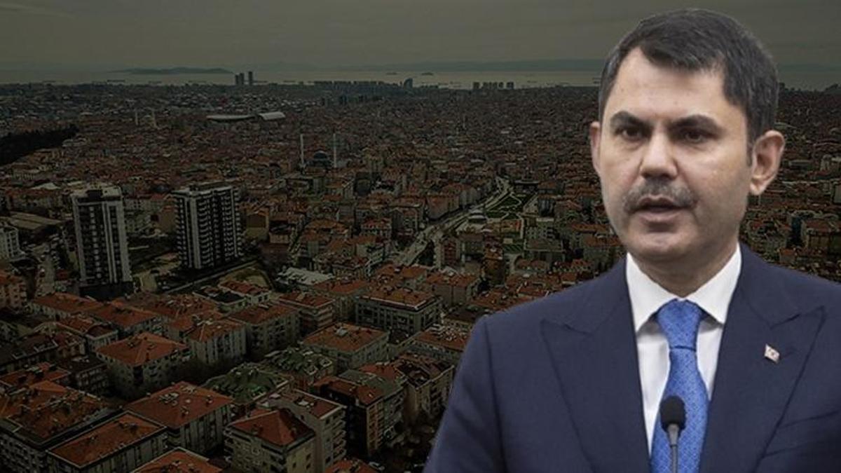 Bakan Kurum'dan İstanbul için kentsel dönüşüm mesajı: Acil dönüşmesi gereken 600 bin konut var