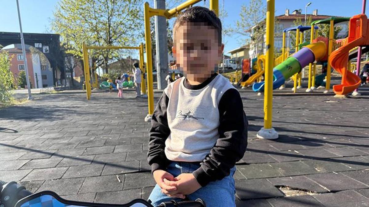 Parkta bulduğu içkiyi su sanan çocuk zehirlendi