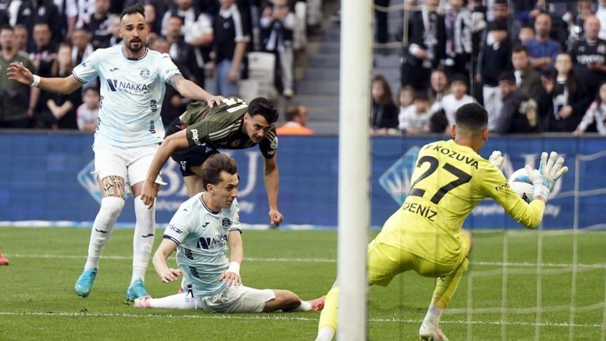 Beşiktaş Adana Demirspor'u rahat geçti! Üçüncülük koltuğuna oturdu