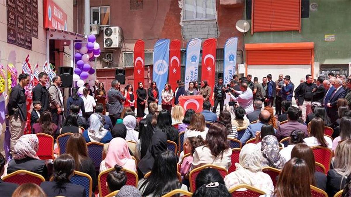 Hakkari'de 25 kadın girişimci bir araya geldi! Açılış yapıldı