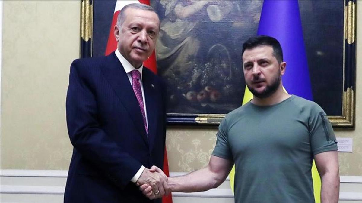 Zelenski: Perşembe günü Türkiye'de Erdoğan ile görüşeceğim